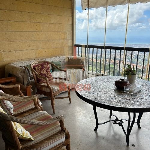 Apartment For Sale | Beit Mery | 260 sqm | Panoramic View | 3 Bed | 4 Bath | 2 Salons | Big Balcony | 2 Parking | Cave | On Deed | $285,000 | RUKUN 5